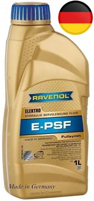 Жидкость гидроусилителя RAVENOL Elektro-Hydraulik E-PSF Fluid, синтетическая, 1 л