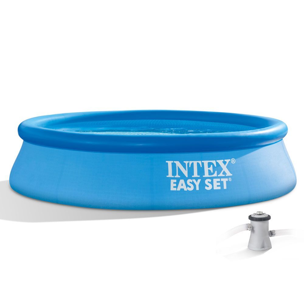 Бассейн Intex 28108 Easy Set 244х61см + фильтр-насос