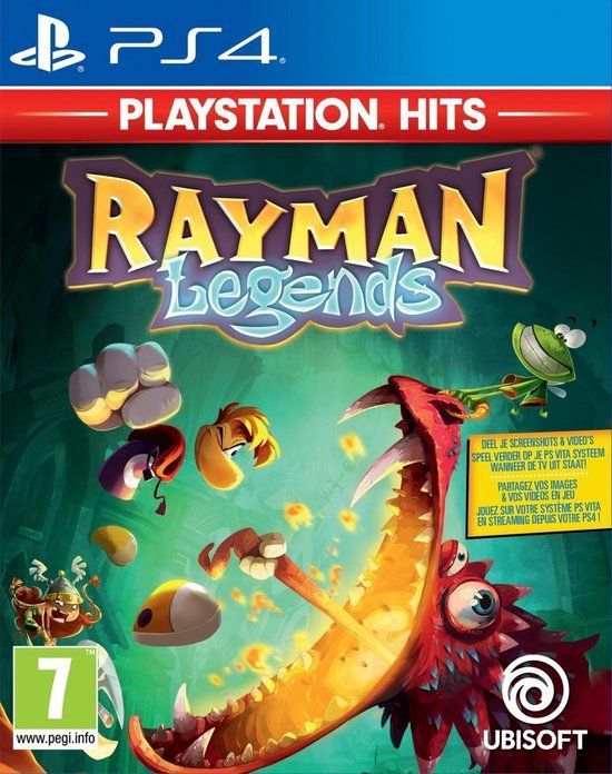 Rayman Legends PS4. Игра на диске