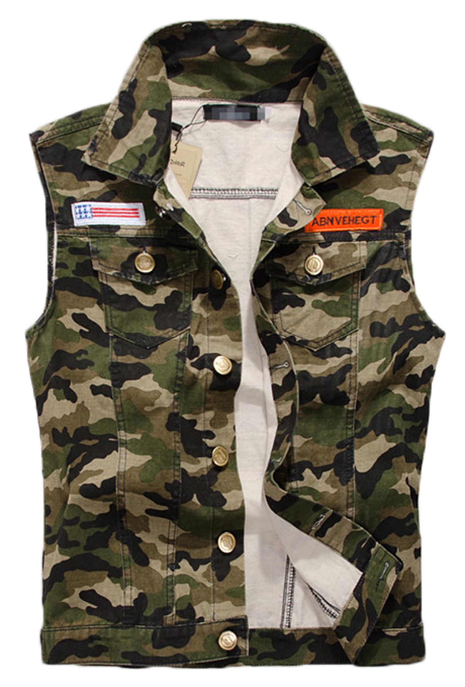 Жилет Military Moleskin Vest EVISEN ( one Size / зеленый / militarymoleskin