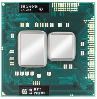 ПроцессорIntelCorei7-620MPGA988/BGA1288,2,66ГГц,35Вт,2ядра,IntelGraphics