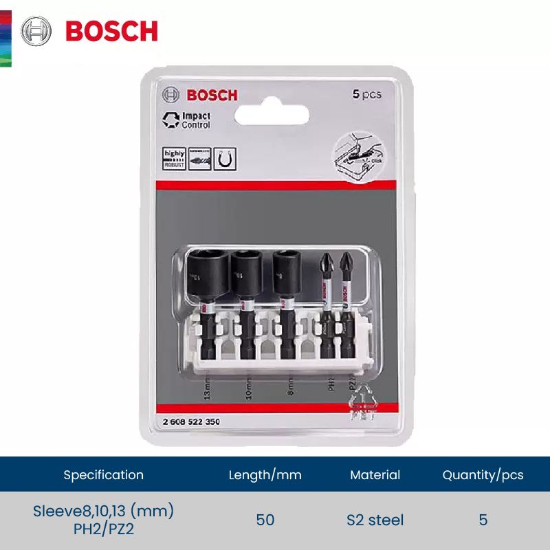 Bosch impact control. Биты бош Импакт контроль. Кейс Bosch 2608522362 Impact Control. Набор профессиональной оснастки Bosch Impact Control 2608522365. Набор головок Bosch.