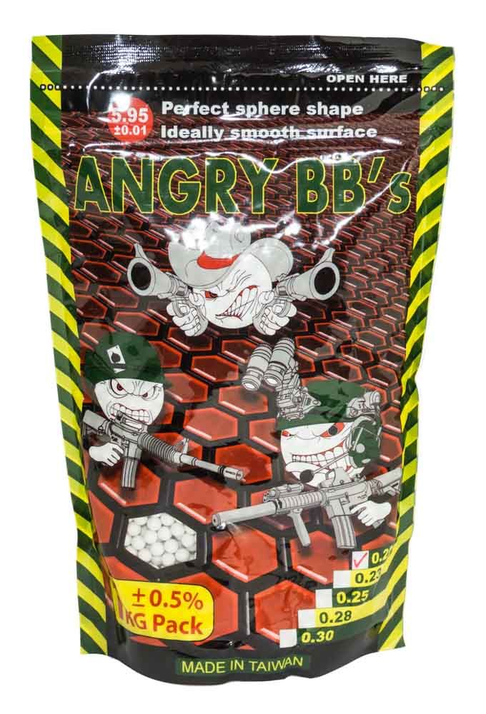 Шары для страйкбола Angry 0.20г. 5000шт