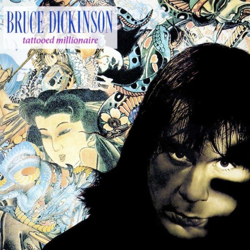 BRUCE DICKINSON, Tattooed Millionaire, LP (Reissue, Gatefold Sleeve)