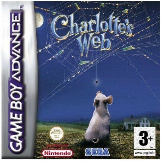 Картридж Charlottes Web (Паутина Шарлотты) GBA, рус.версия (Platinum) (128M)