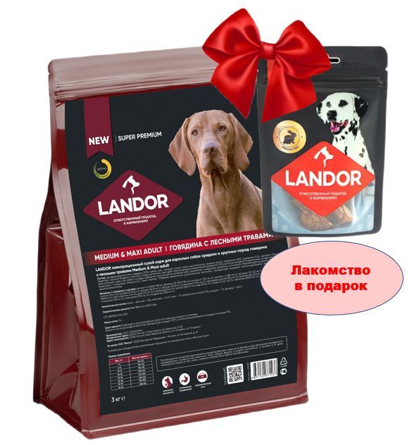 Landor корм для собак