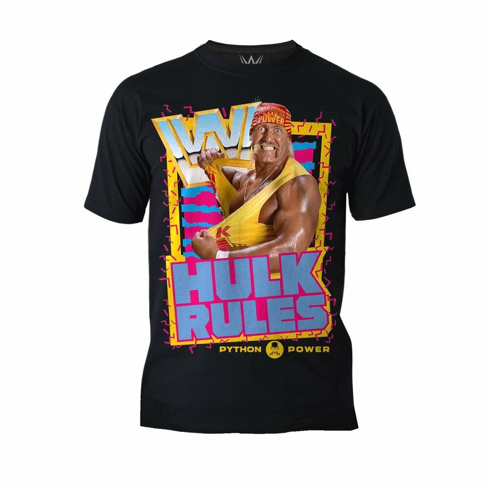 Pleasures men. WWE Hulk Hogan poster.
