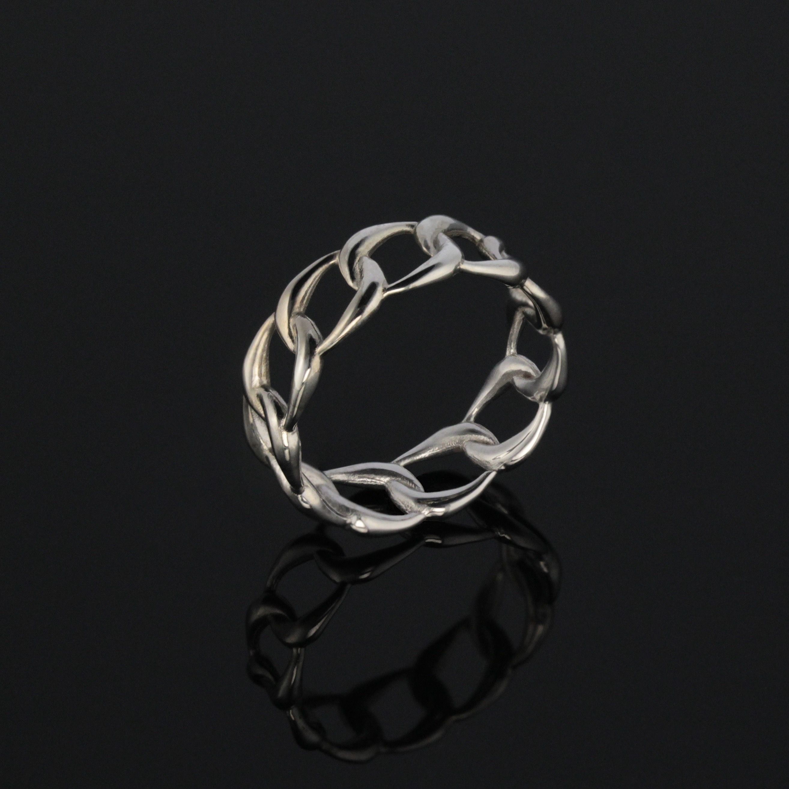 Кольцо со звеньями. Кольца звеньями. Мягкое кольцо из золота. Кольца звеньями. Кольцо со звеньями.