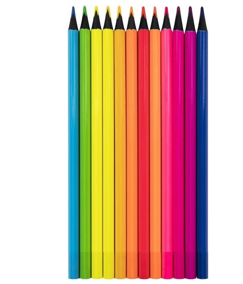 Неоновые карандаши для рисования. Неоновый карандаш для глаз. Неоновые карандаши БРАУБЕРГ. Неоновые карандаши
