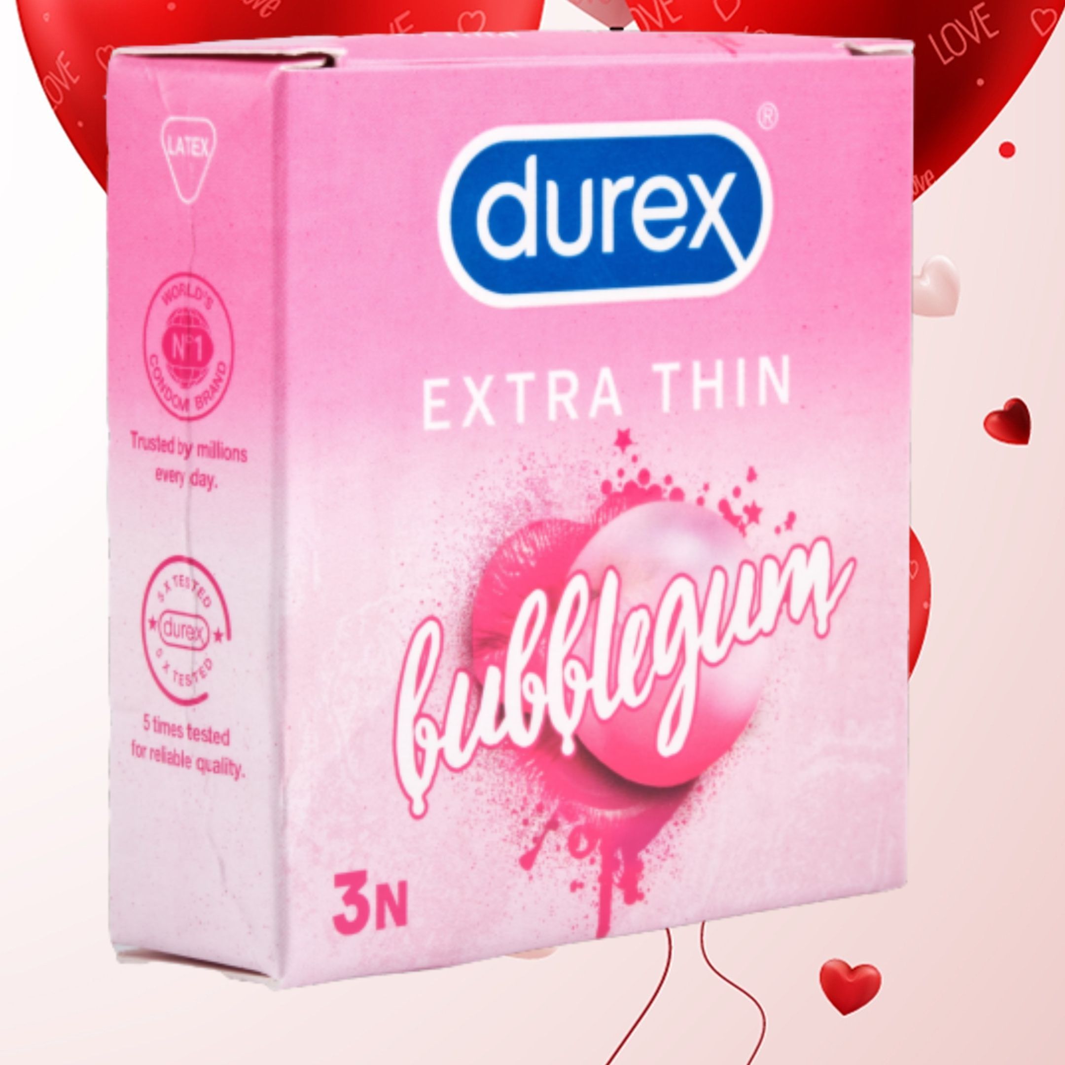 Каждый <b>презерватив</b> Durex проходит дерматологические испытания для обеспечен...