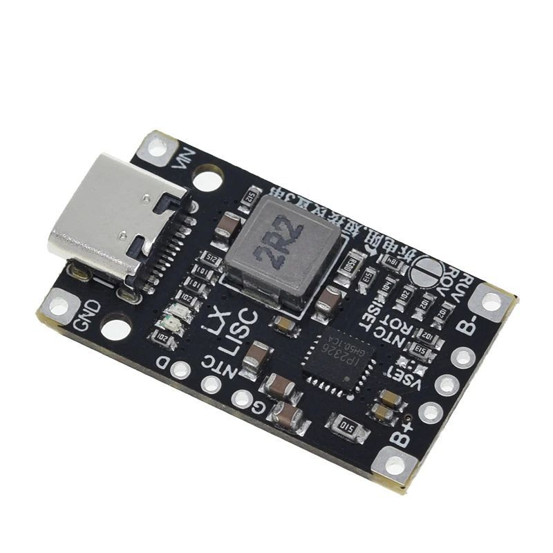 МодульзарядаLi-ionаккумуляторовType-C2SUSBBMS15W8.4V1.5Aсбалансировкой