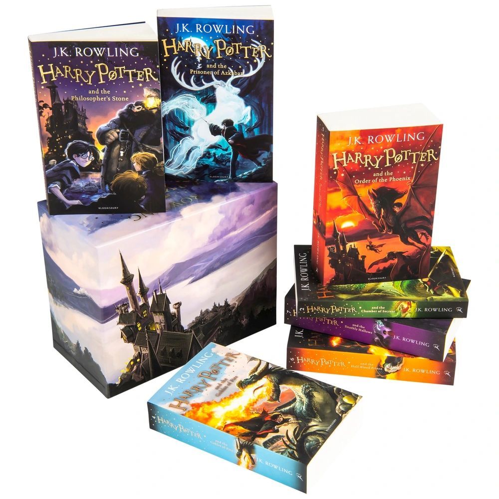 HarryPotterBloomsburySet7booksPaperback/ГарриПоттернаанглийскомязыкенабор7книг|РоулингДжоанКэтлин