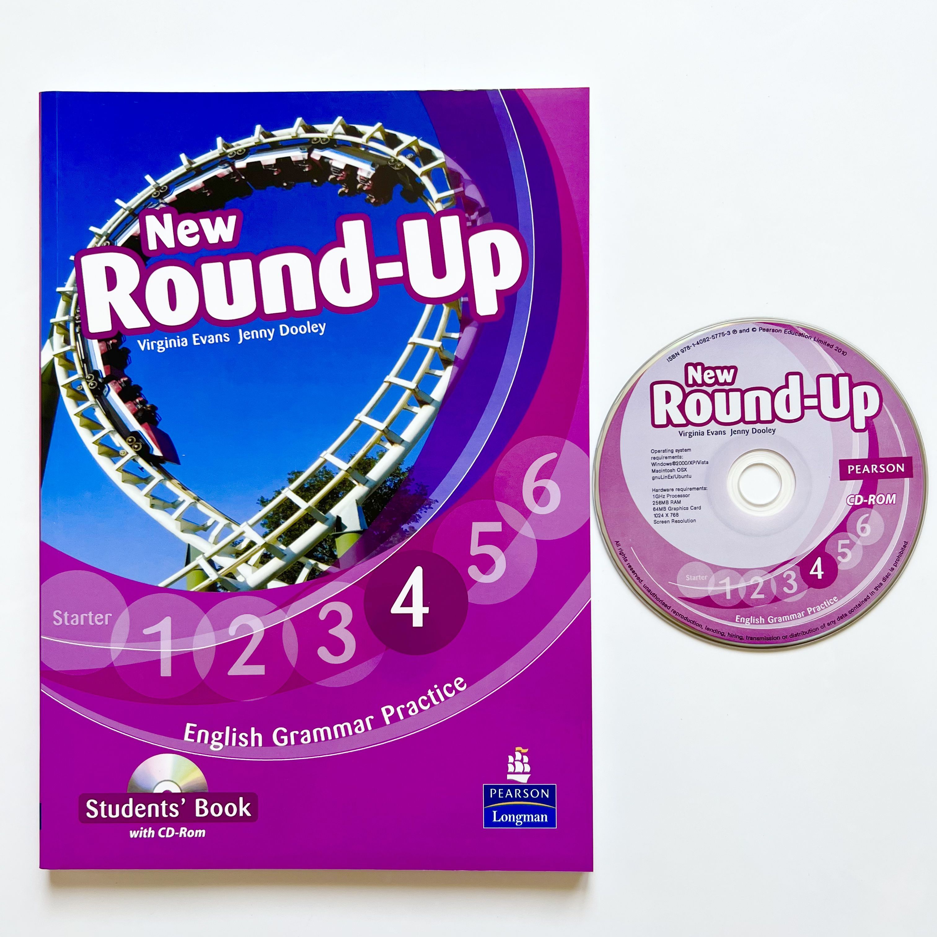 New Round Up 4. English Grammar Practice. Students Book (учебник)+ CD-ROM  (диск) - купить с доставкой по выгодным ценам в интернет-магазине OZON  (1044035649)