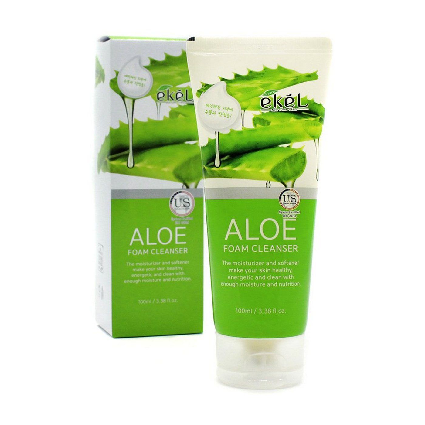 Aloe foam cleanser