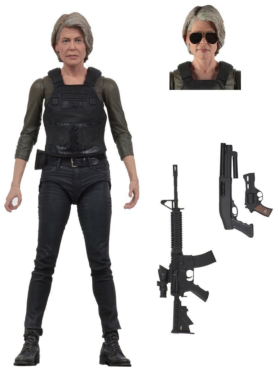 Подвижная фигурка Сара Коннор из фильма Терминатор: Тёмные судьбы NECA  Terminator Dark Fate Sarah Connor - купить по выгодной цене в  интернет-магазине OZON (1095518704)