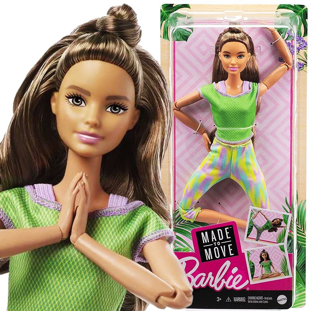 Кукла Барби Безграничные движения - Брюнетка (Barbie Made to Move Doll ...