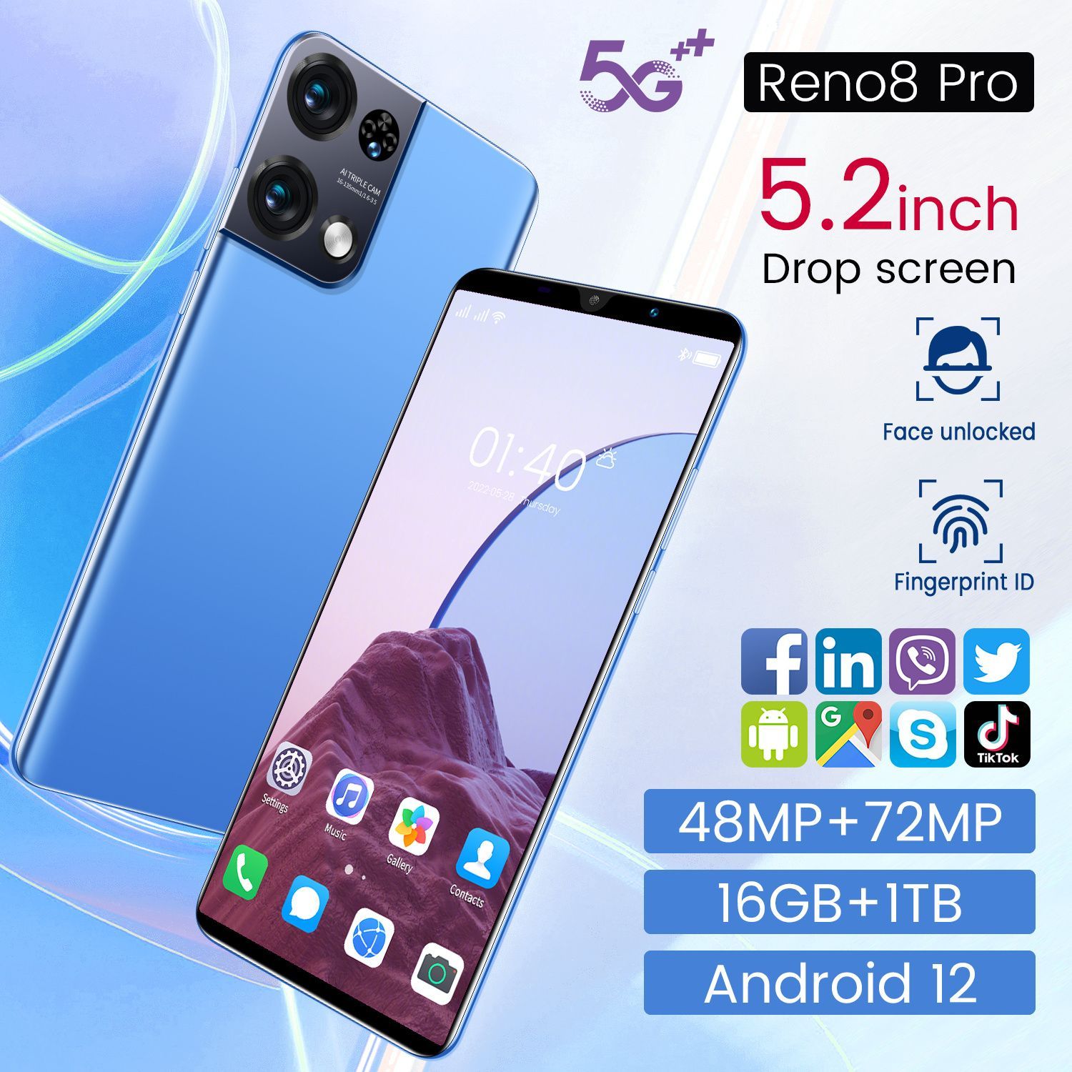 Купить Смартфон Reno 8 Pro