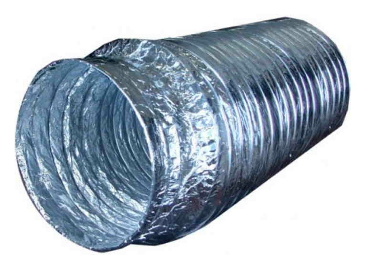 вентиляционная гофра алюминиевая д600. воздуховод 160. воздуховод гибкий 120мм l до 3м, алюминиевый гофрированный эра. воздуховод гибкий полимерный pvc 152мм, 10 метров, белый dec pvc white. 7-hs/pu (аспирац).