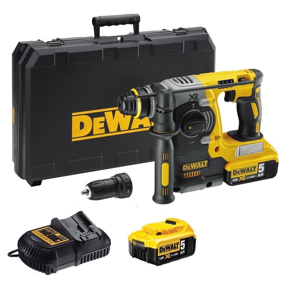 Аккумуляторный перфоратор dewalt