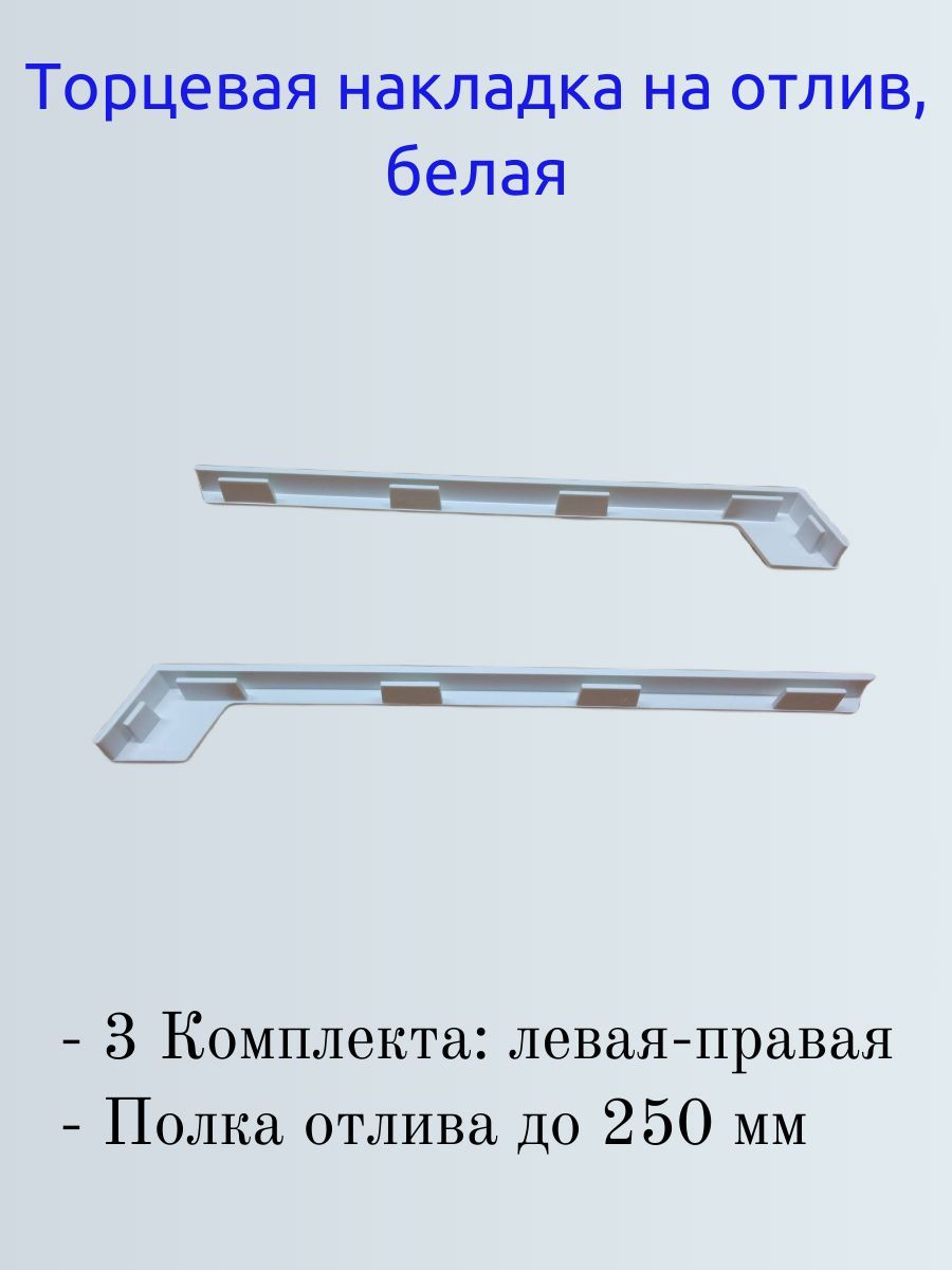 Торцеваянакладка(заглушка)наотливоконный