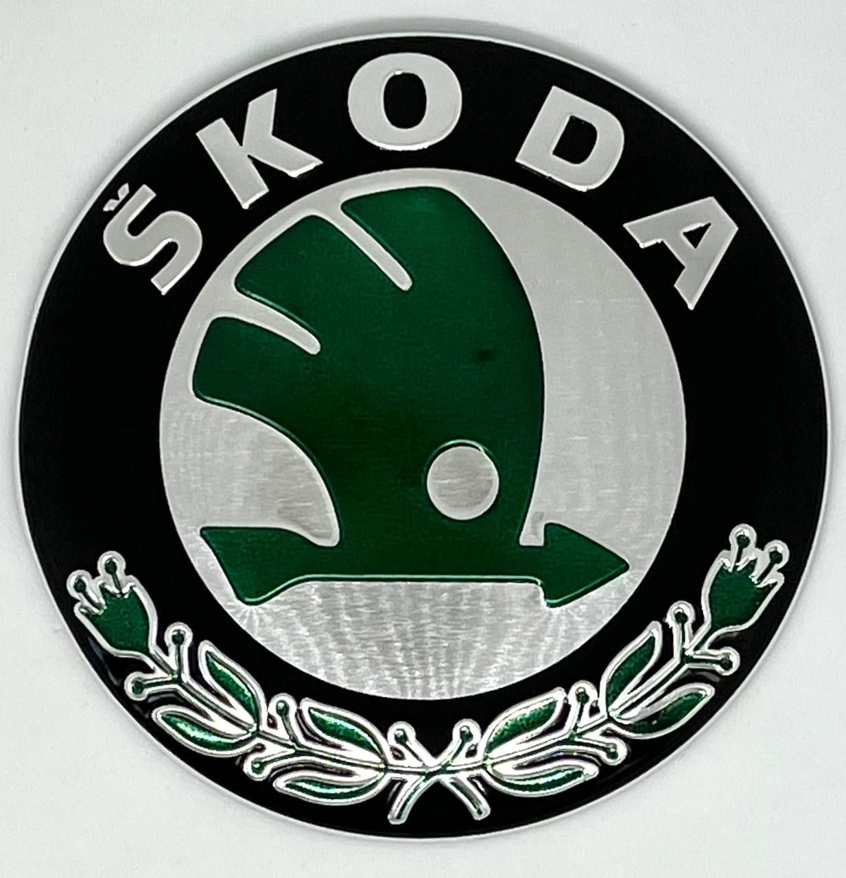 Эмблема SKODA / Шкода 7,8 см - купить по выгодным ценам в интернет-магазине OZON