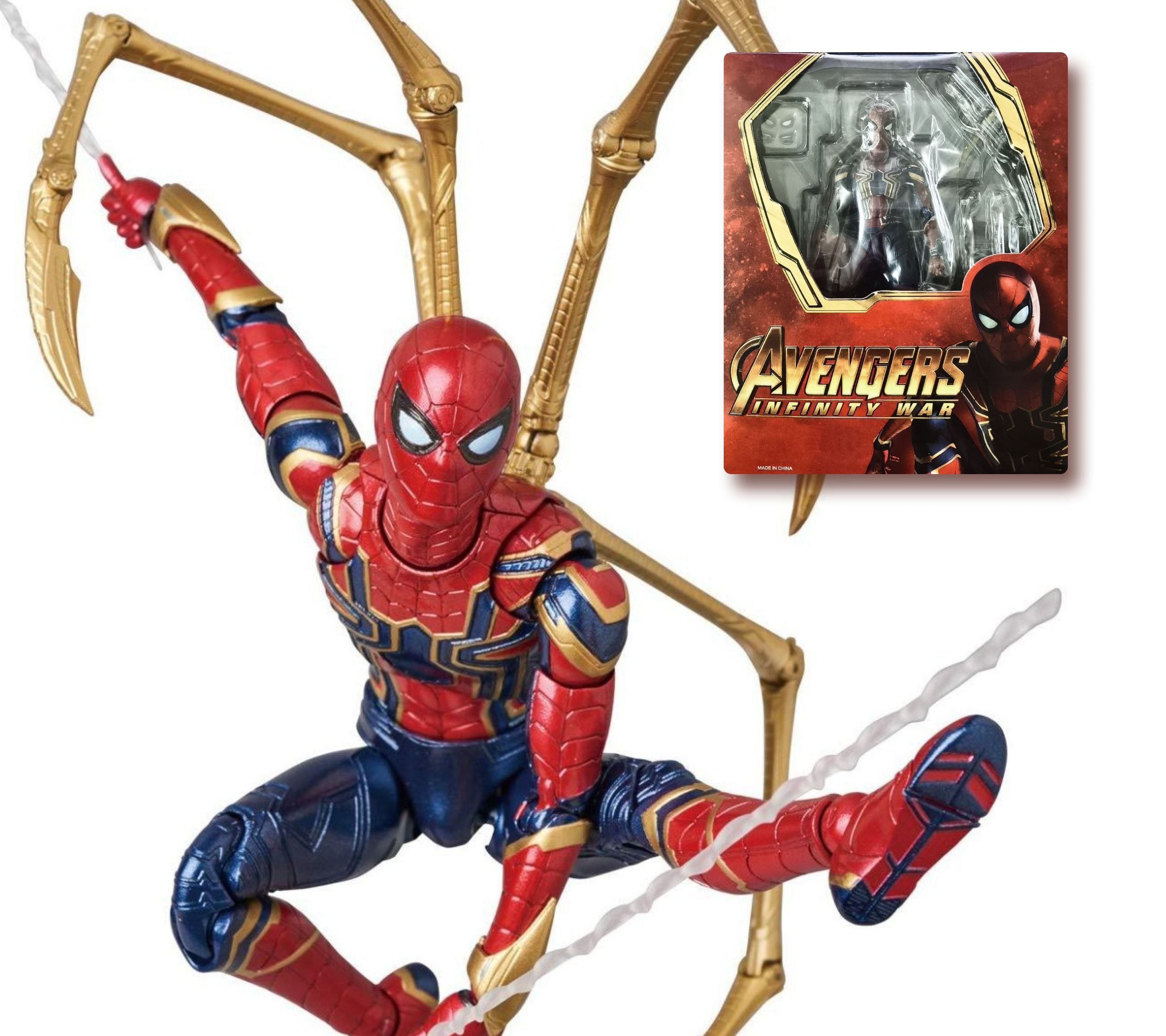 Spiderman infinity war figure new arrivals