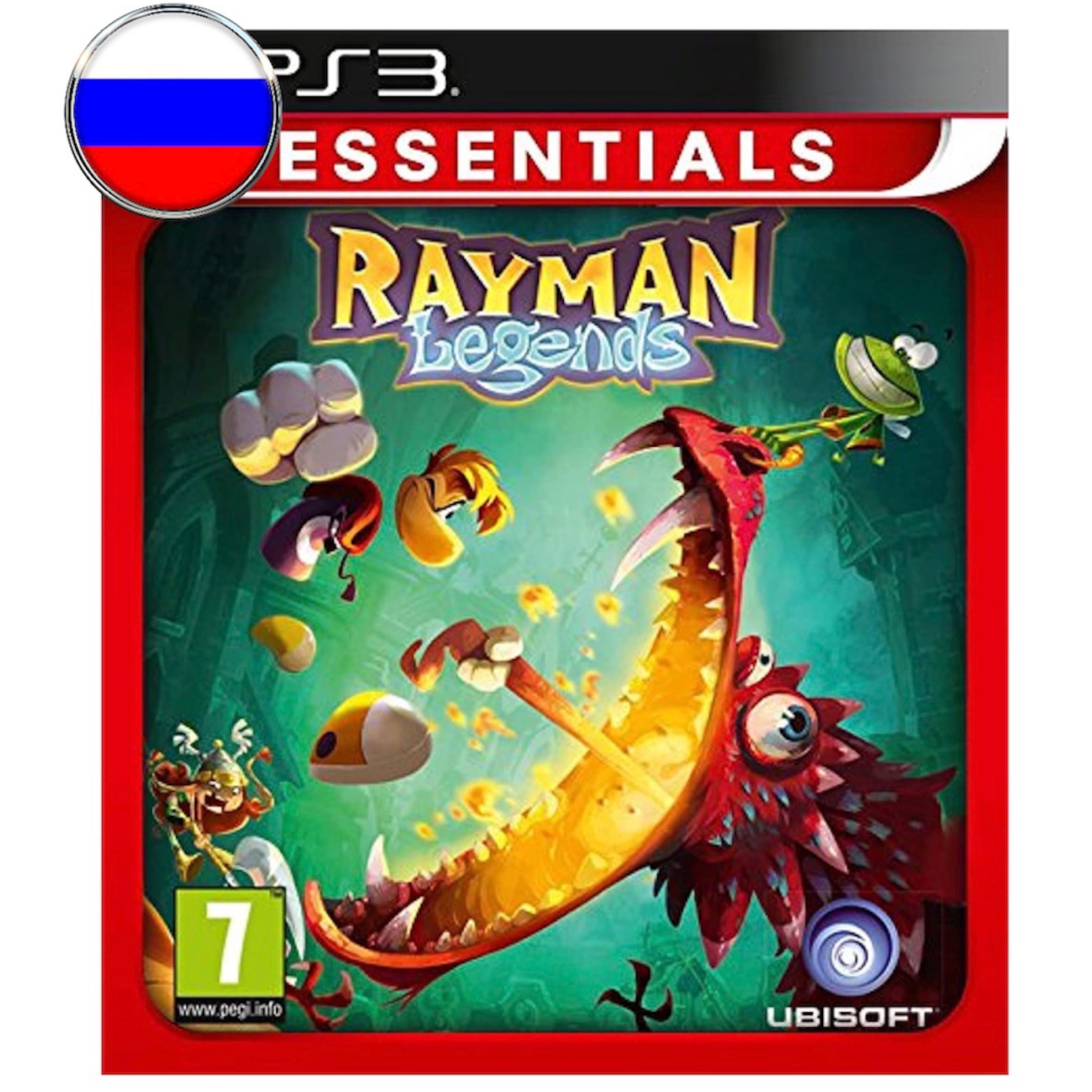 Игра Rayman Legends Essentials (PlayStation 3, Русская версия) купить по  низкой цене с доставкой в интернет-магазине OZON (1202883793)