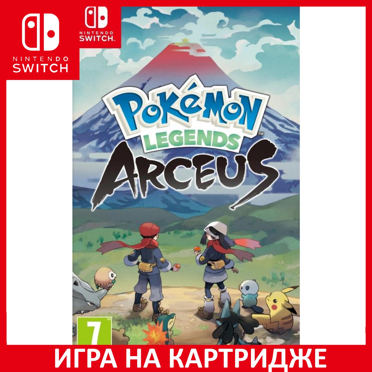 Игра Pokemon Legends Arceus (Nintendo Switch, Английская версия) купить по  низкой цене с доставкой в интернет-магазине OZON (485910936)