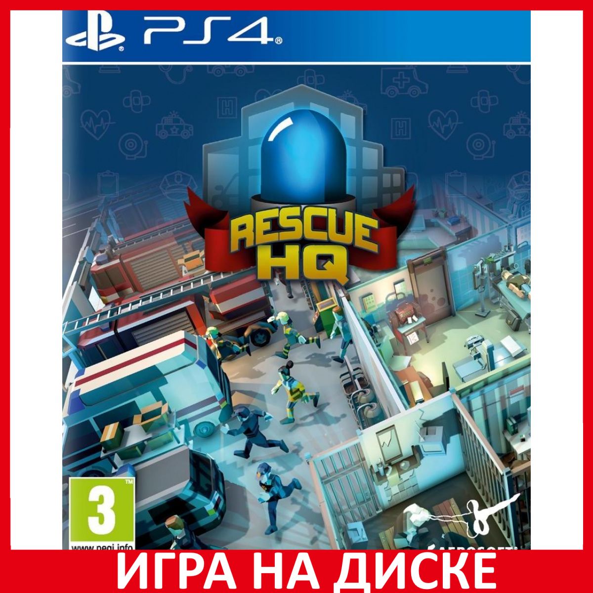 Игра Rescue HQ The Tycoon (PlayStation 5, PlayStation 4, Английская версия)