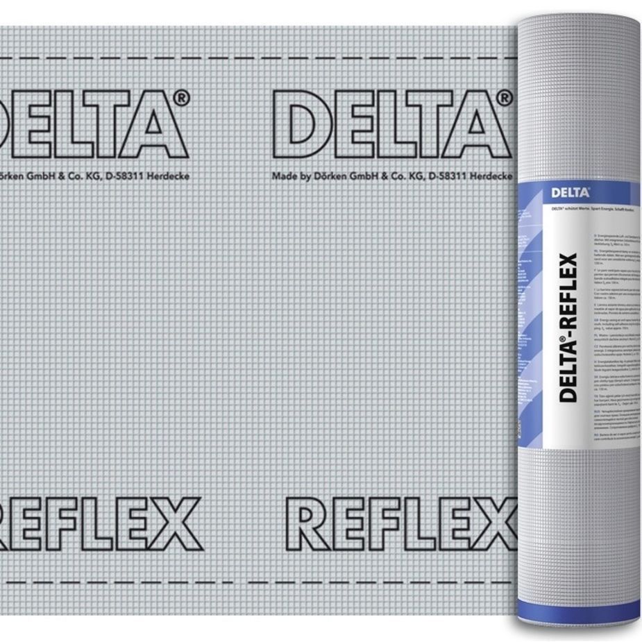 Пароизоляционная пленка Delta Reflex. Delta Reflex.