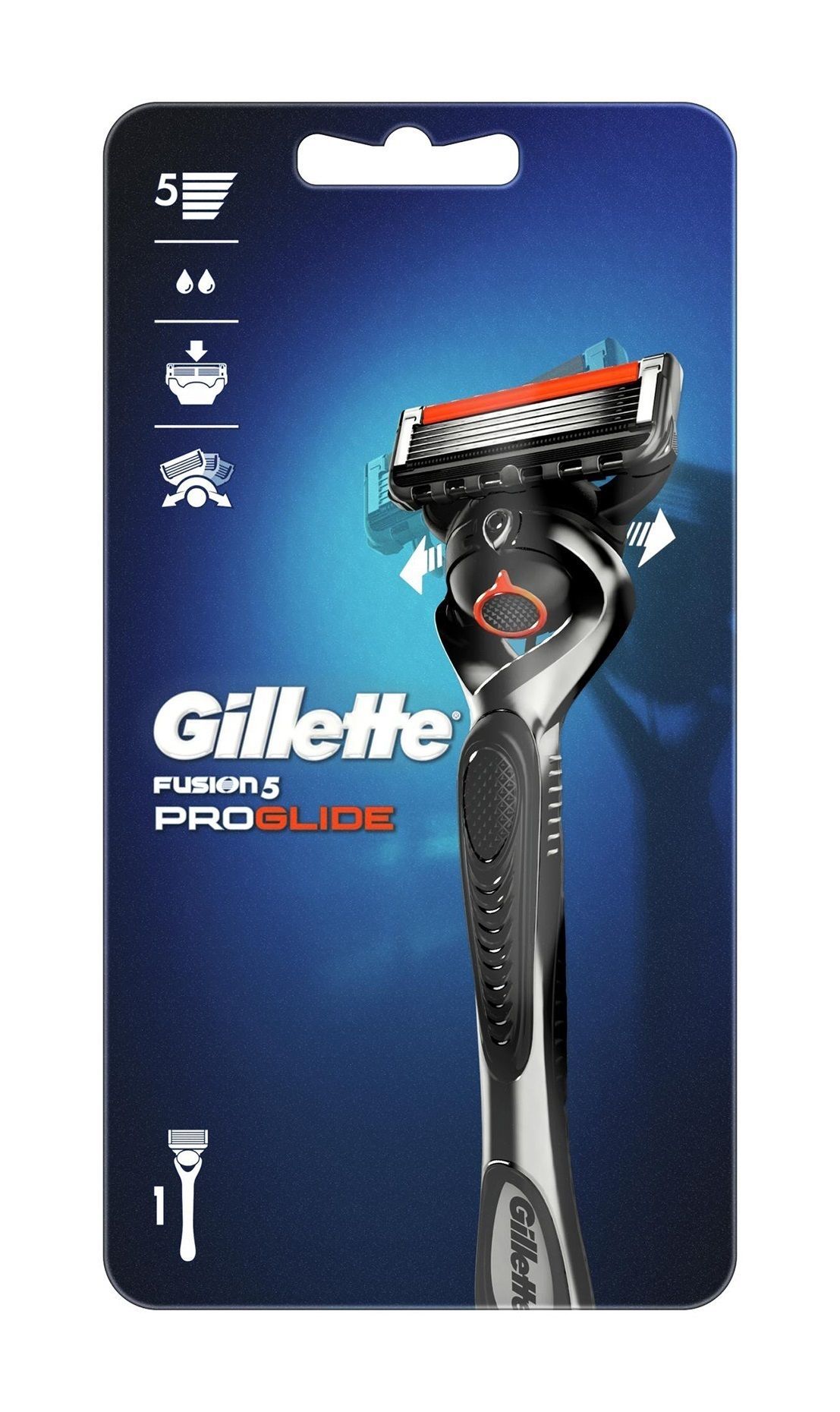 GILLETTE Станок для бритья Fusion ProGlide Flexball, 1 сменная кассета