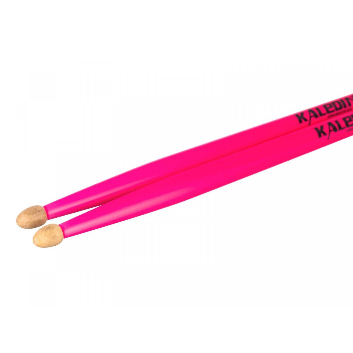 7KLHBPK5A Pink 5A Барабанные палочки, граб, флуоресцентные розовые, Kaledin Drumsticks