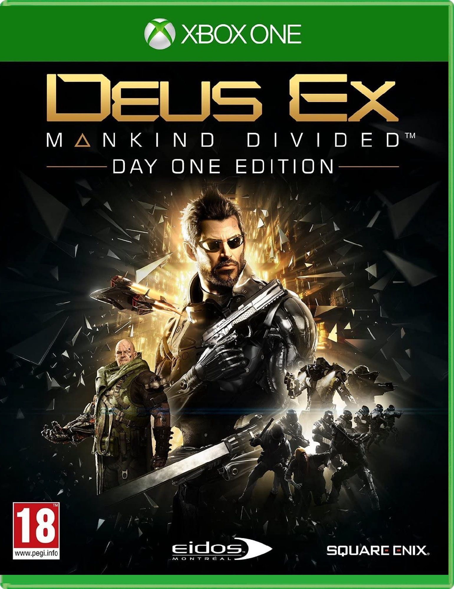 Игра Deus Ex: Mankind Divided. Day One Edition (Xbox One, Xbox Series,  Русская версия)