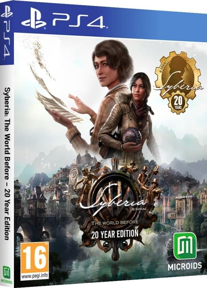 Игра Syberia: The World Before - 20 Year Edition (PlayStation 4, PlayStation 5, Русские субтитры)