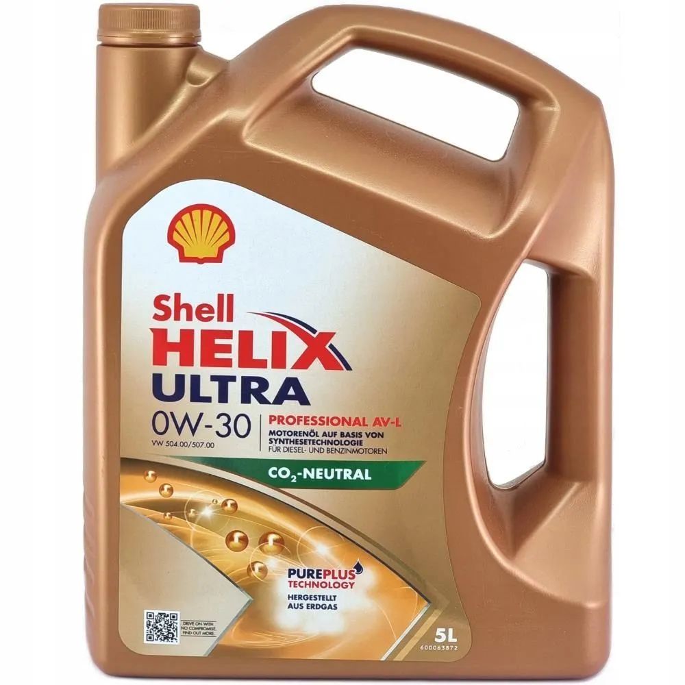 ShellHelixUltraProfessionalAV-L0W-30Масломоторное,Синтетическое,5л