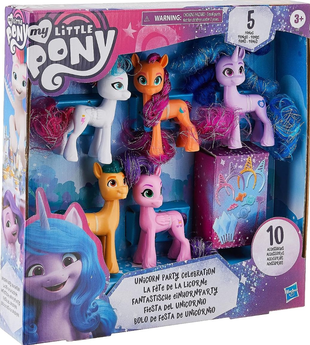 My Little Pony Hasbro Праздник вечеринки единорога из фильма (F2033)