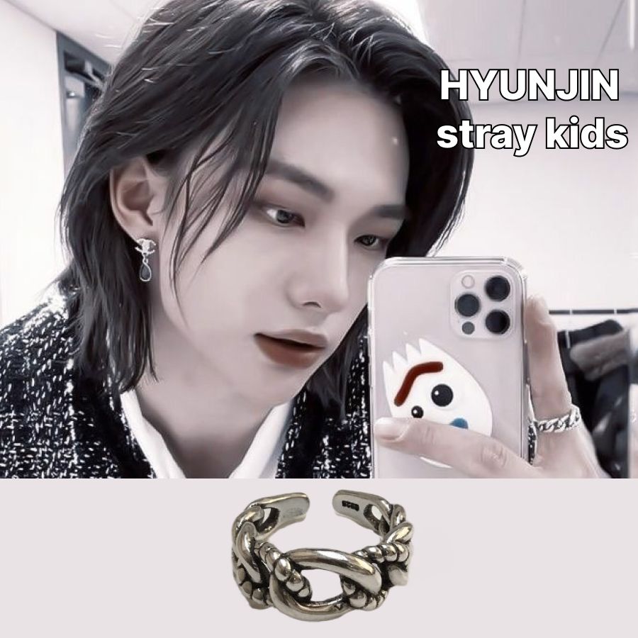 Кольцо Хенджина Stray Kids BTS Felix Jimin kpop бижутерия корея - купить с  доставкой по выгодным ценам в интернет-магазине OZON (1298389250)