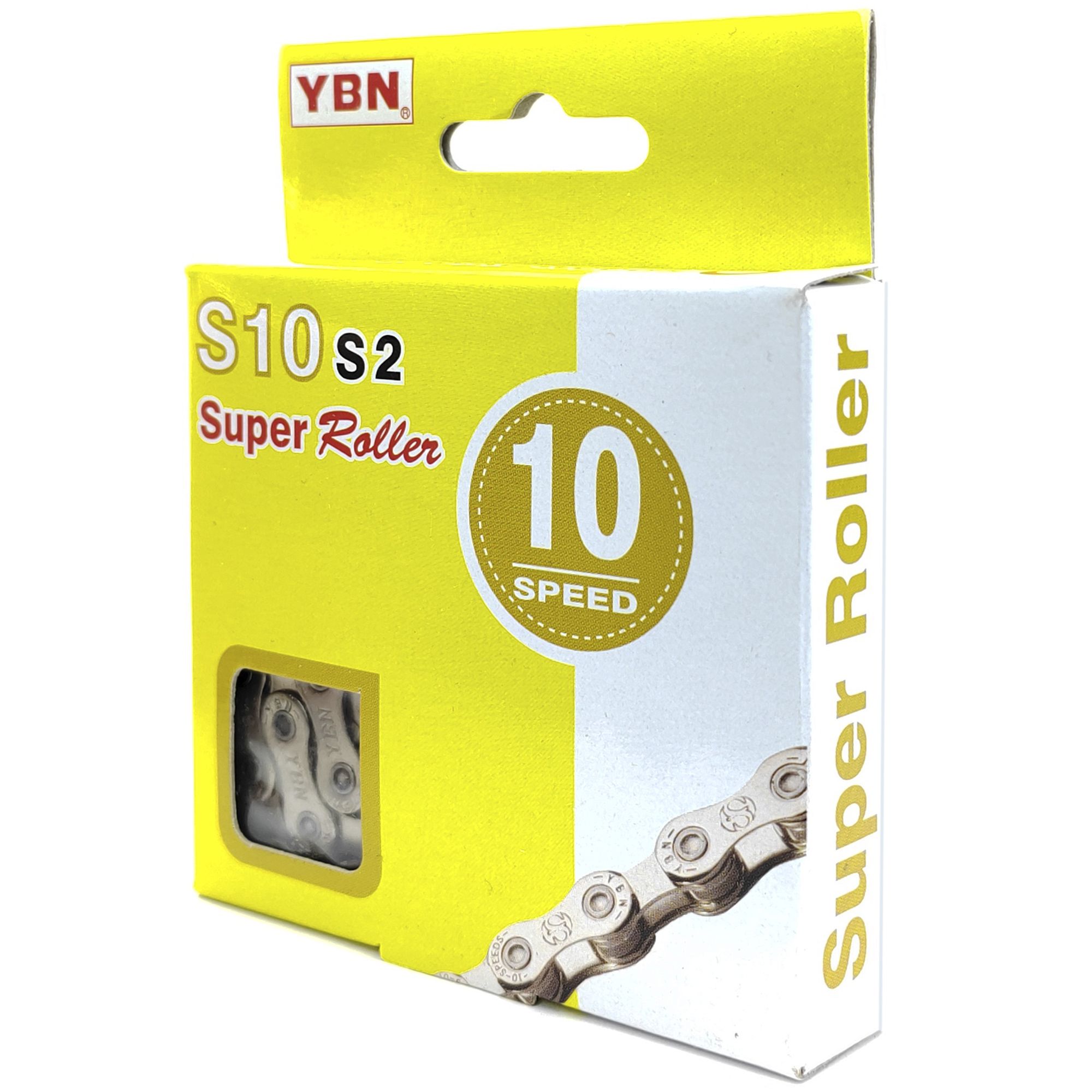 YBN Цепь для велосипеда S10-S2, 1/2"x11/128", 116 звеньев, 10 скоростей, замок цепи — Каталог Ozon — фото 4