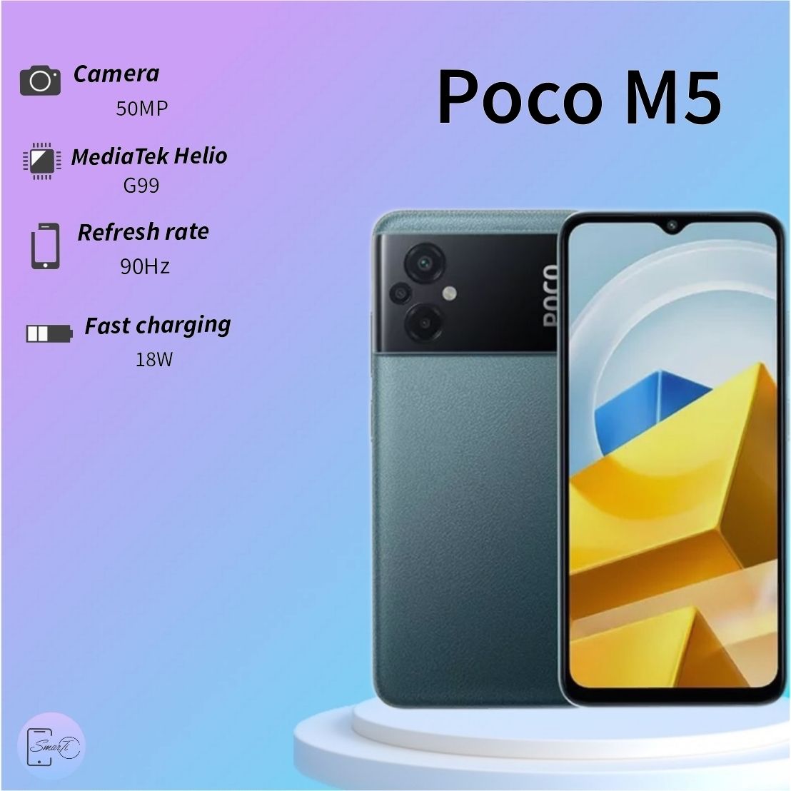 Смартфон Poco M5 - купить по выгодной цене в интернет-магазине OZON  (1340839910)