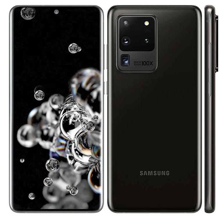 SamsungСмартфонGalaxyS20Ultra5G(SM-G988N),поддерживаетрусский12/256ГБ,черный