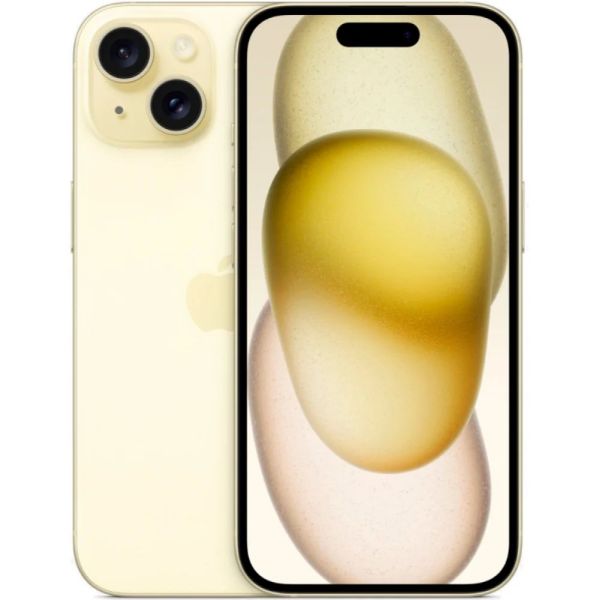 AppleСмартфонiPhone15DualSIM256ГБ,желтый