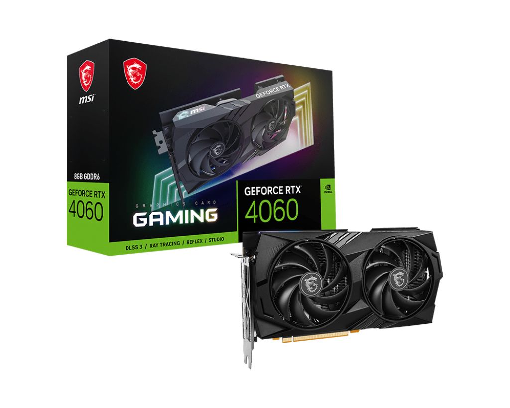 MSIВидеокартаGeForceRTX4060GAMING8ГБ(RTX4060GAMING8G)