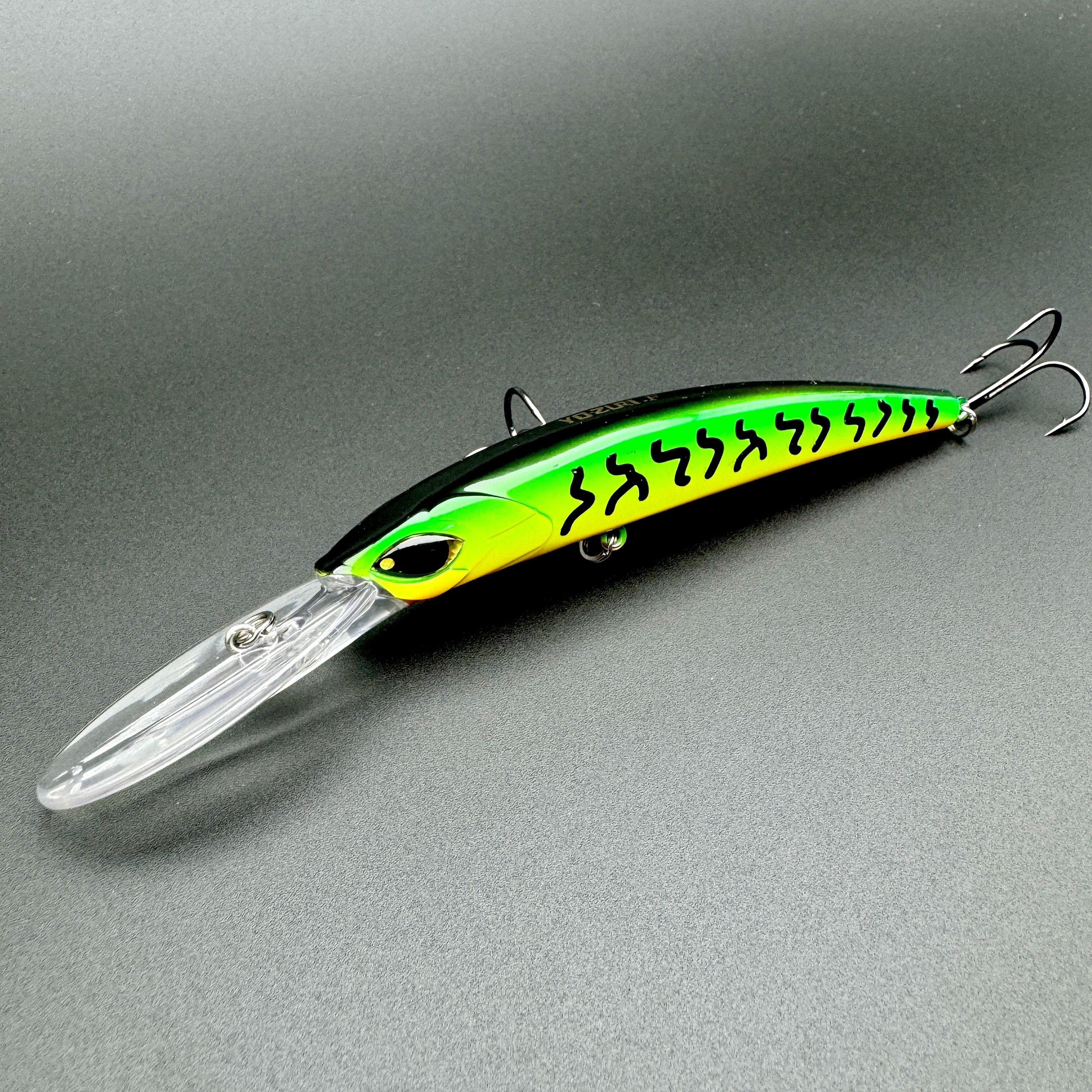 Воблер для троллинга YO-ZURI 110 Crystal minnow Deep diver(F) на щуку, сома, судака