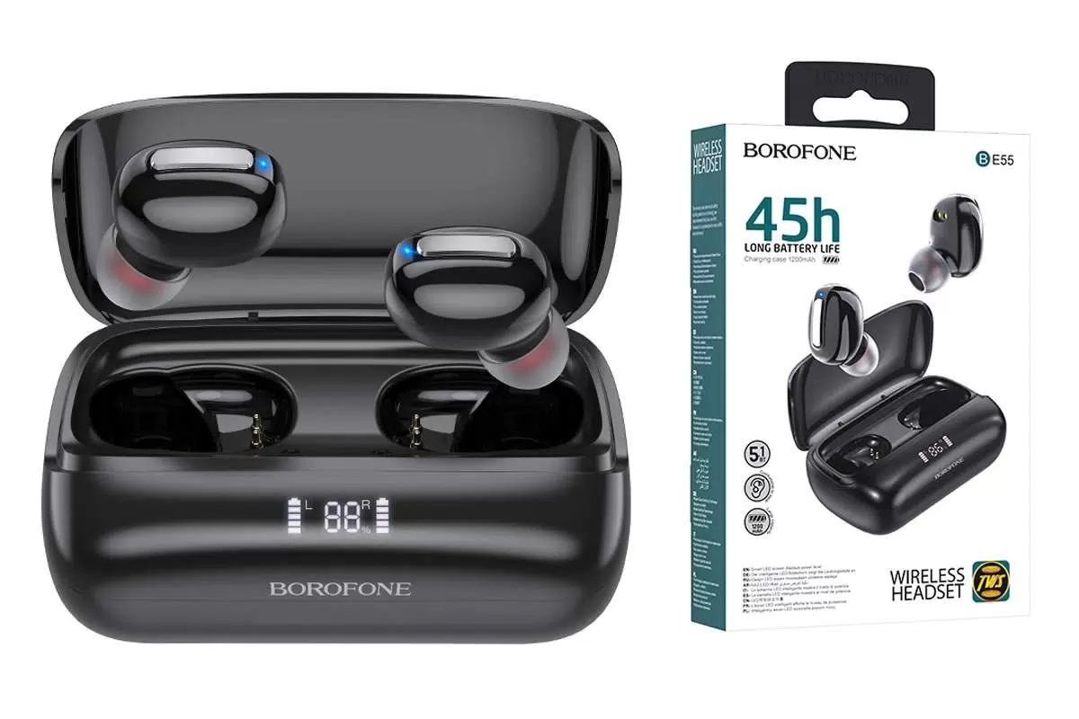 1, вставная, led дисплей. Borofone be55. Наушники внутриканальные borofone be55, perfect. Беспроводные наушники borofone be55. Наушники tg 119.