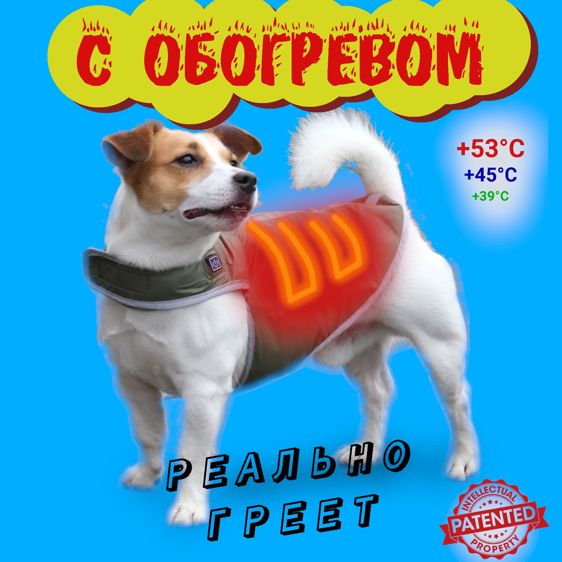 Одежда для собак с обогревом Хабу - купить с доставкой по выгодным ценам в  интернет-магазине OZON (1288623672)