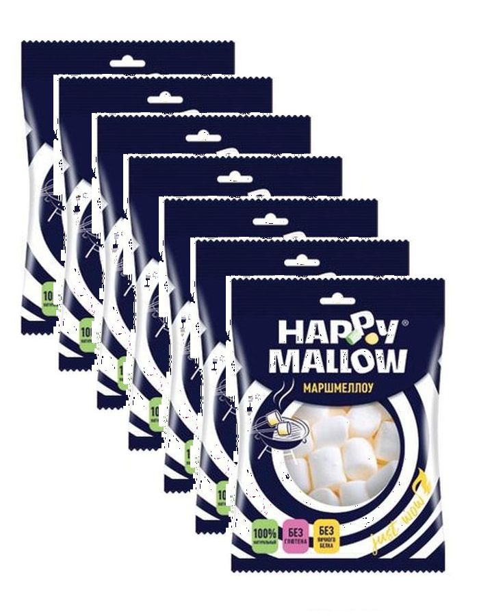 Маршмеллоу Happy Mallow для какао 20 г х 7 шт