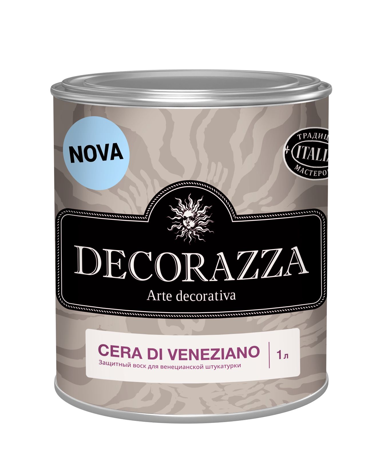 Воск лессирующий Decorazza Cera di Veneziano Nova, 1 л