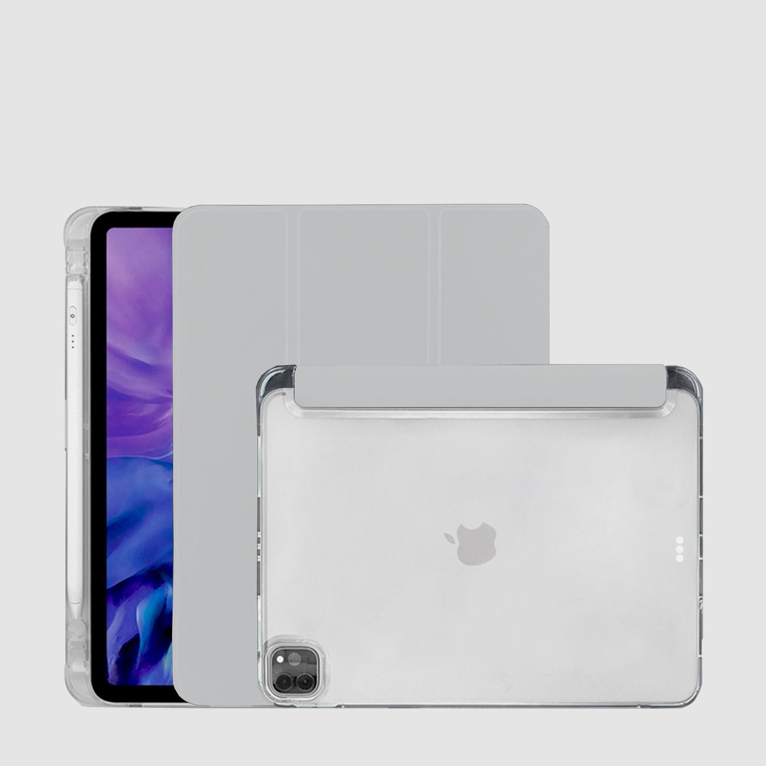 Чехол для iPad Pro 11" (2022/2021/2020/2018)/серый