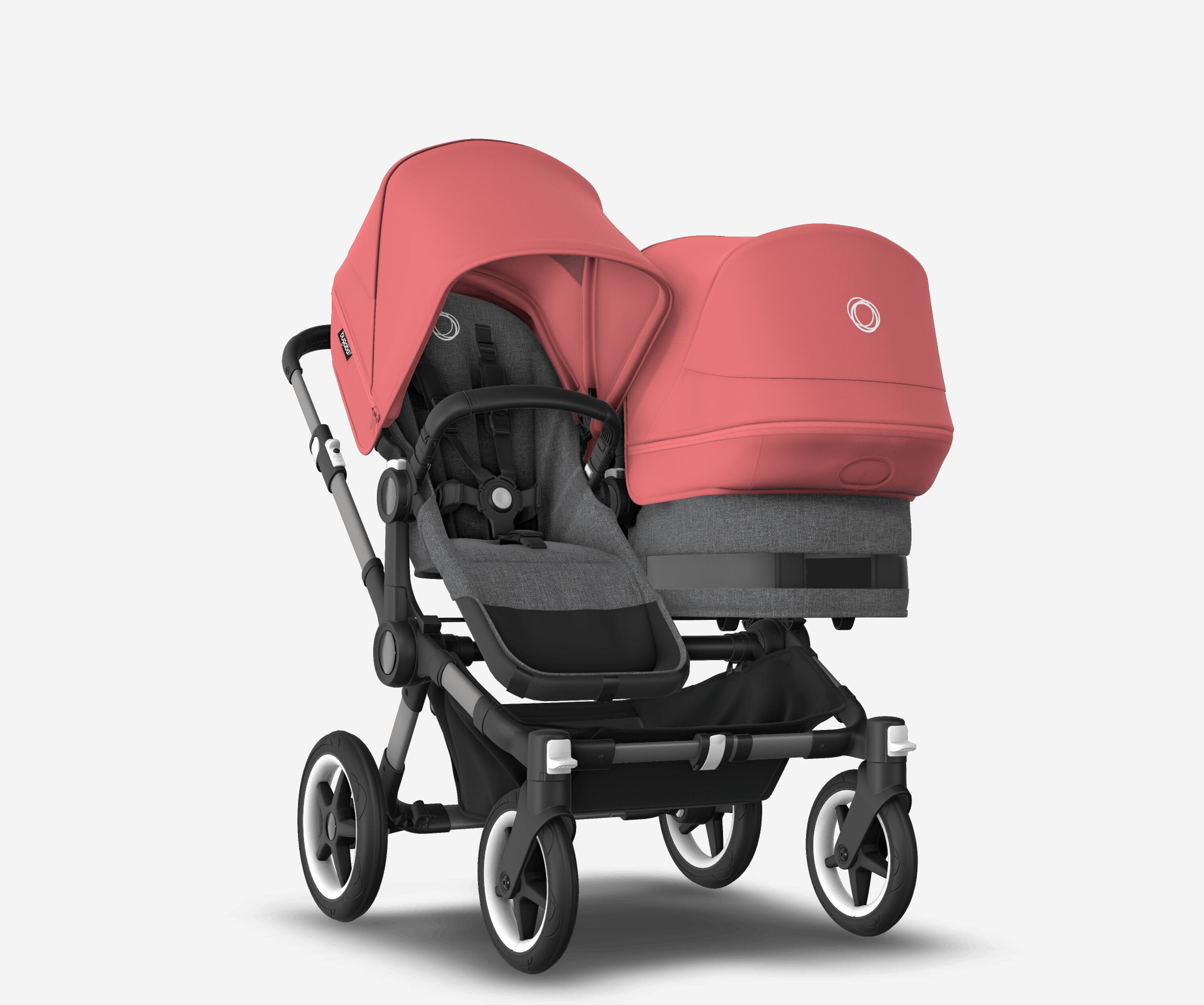 Bugaboo Donkey Duo 5 Sunrise red grey melange graphite OZON 1403221823