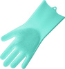 Силиконовые перчатки для мытья посуды - изображение